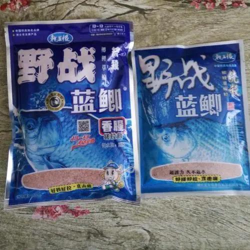 蓝鲫可以单开、也可以以下搭配
